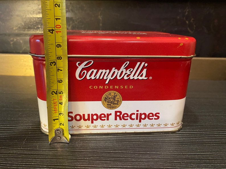 Souper Rectangle Vintage Campbell’s Souper Recipes in Tin Box - Etsy