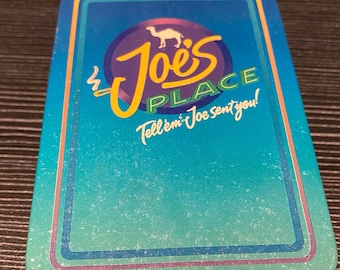1994 Small “Joe’s Place” Camel Cigarettes Collectible Tin “Tell ‘em Joe sent you!”