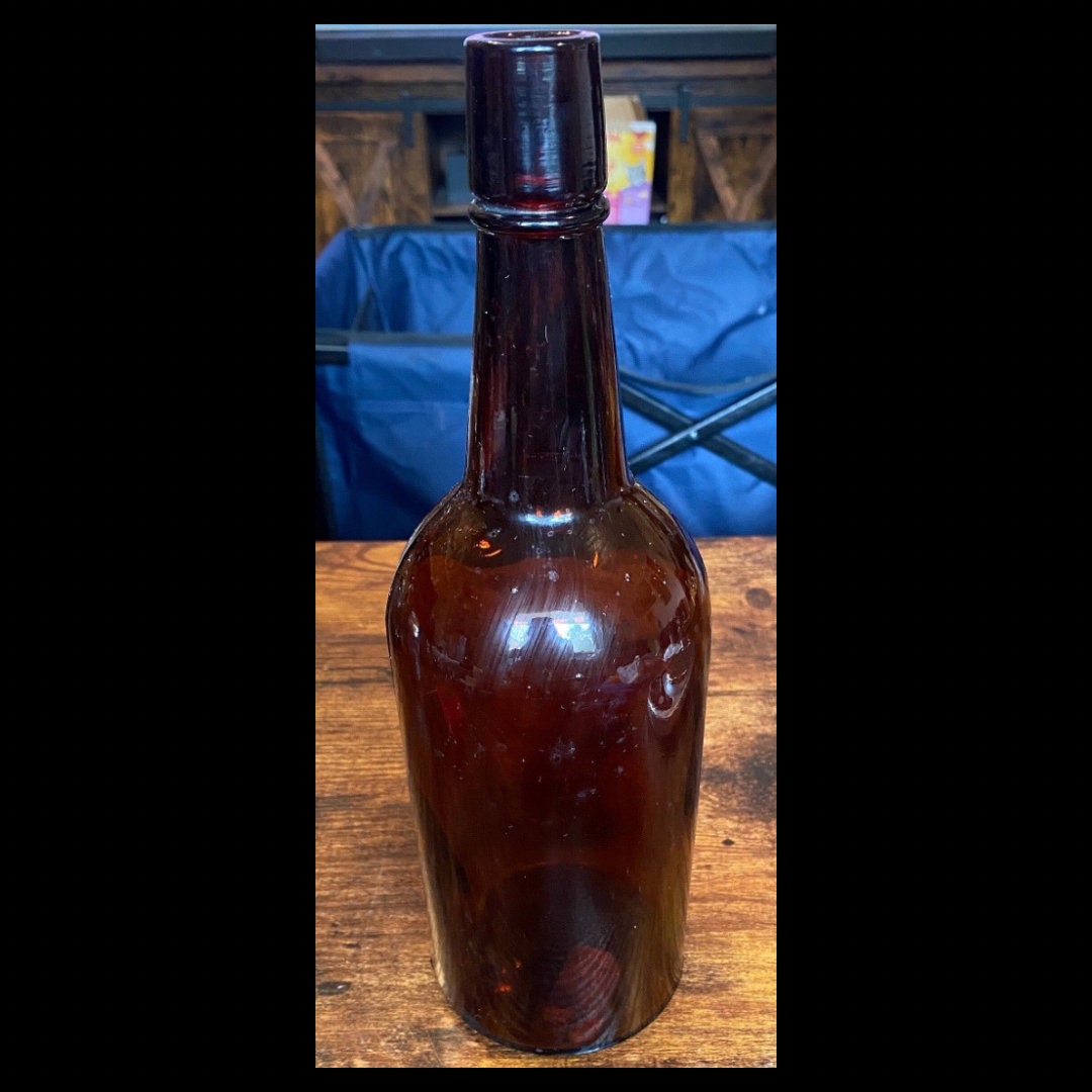 Vintage Root Beer Glass Bottle - Etsy