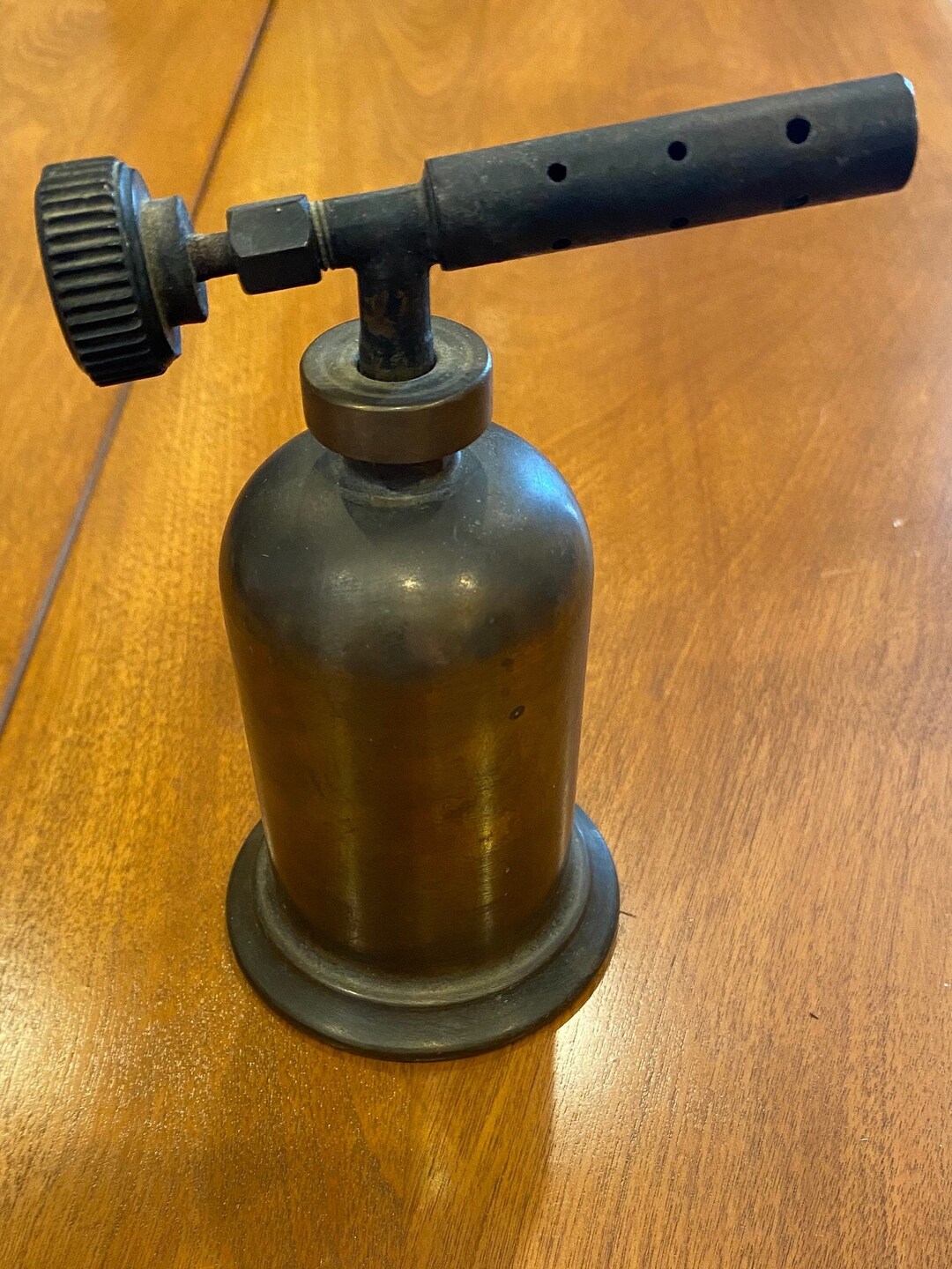 Antique Brass Gasoline Torch Etsy