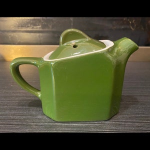 Vintage Hall groene 1-kops theepot