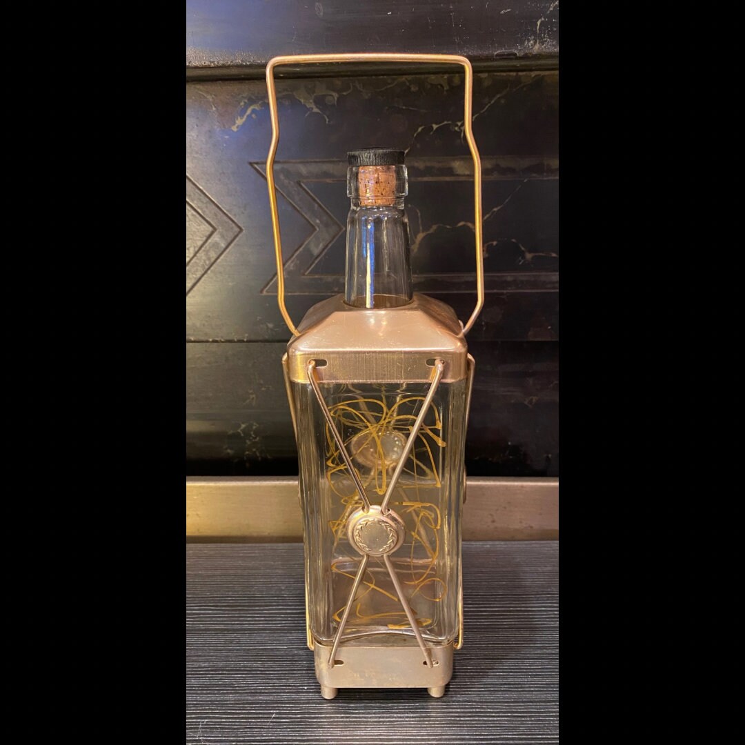 Vintage liquor bottle with music box - Etsy 日本