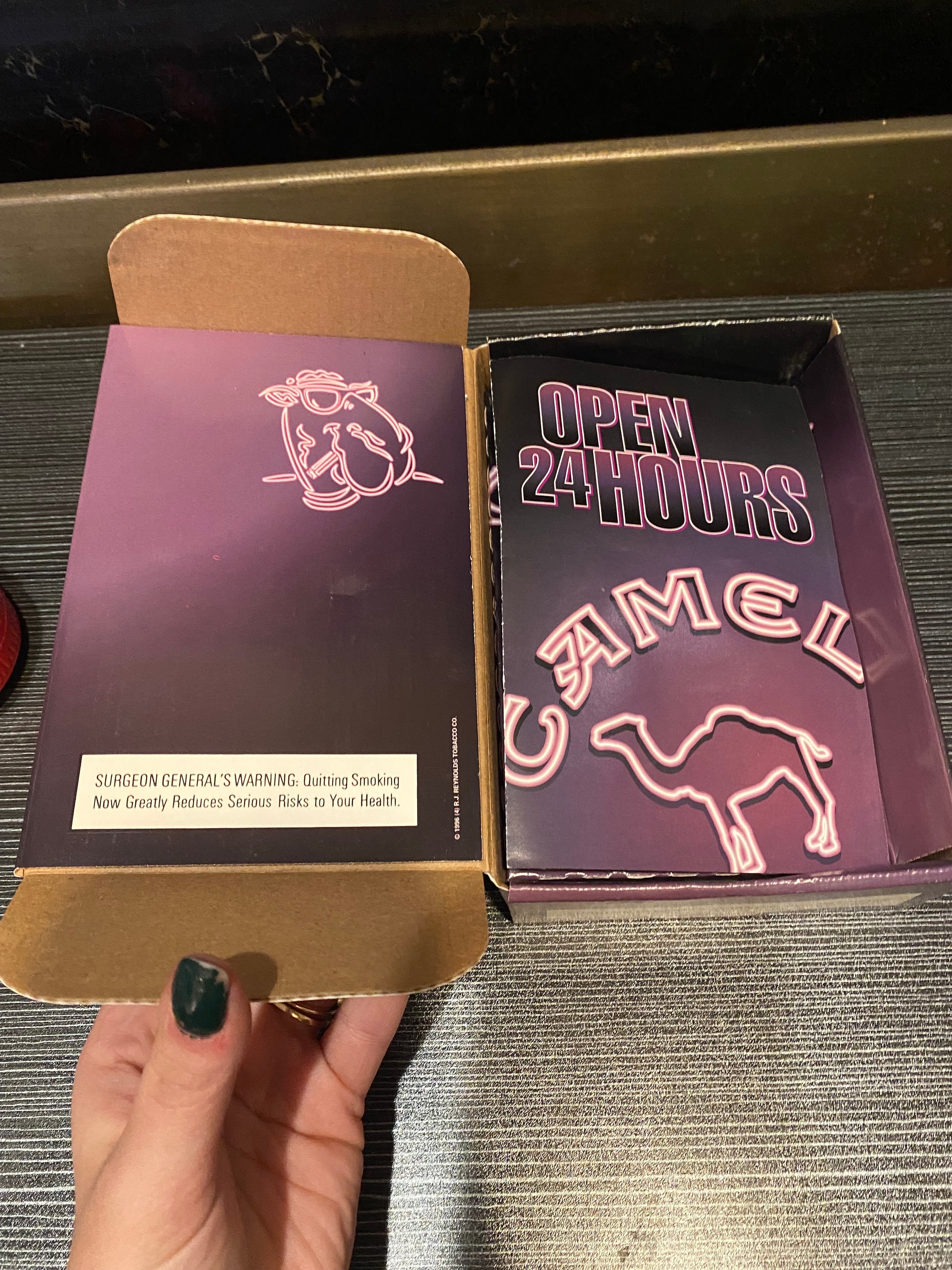 how much were cigarettes in 1996 1996 Camel Cigarettes Promo Late Night Gift Box how much were cigarettes in 1996 1996 Camel Cigarettes Promo Late Night Gift Box