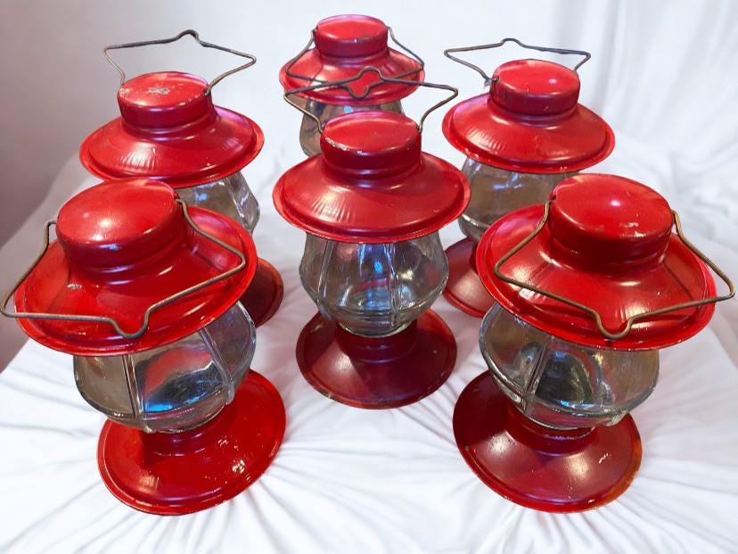 Jeannette社製 ジャネット Jeannette社製 ジャネット Set of 6 Vintage Jeanette Glass Red