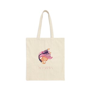 Scorpio, Zodiac, Star Sign, Cotton Canvas Tote Bag