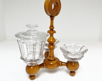 Conjunto de condimentos francês antigo