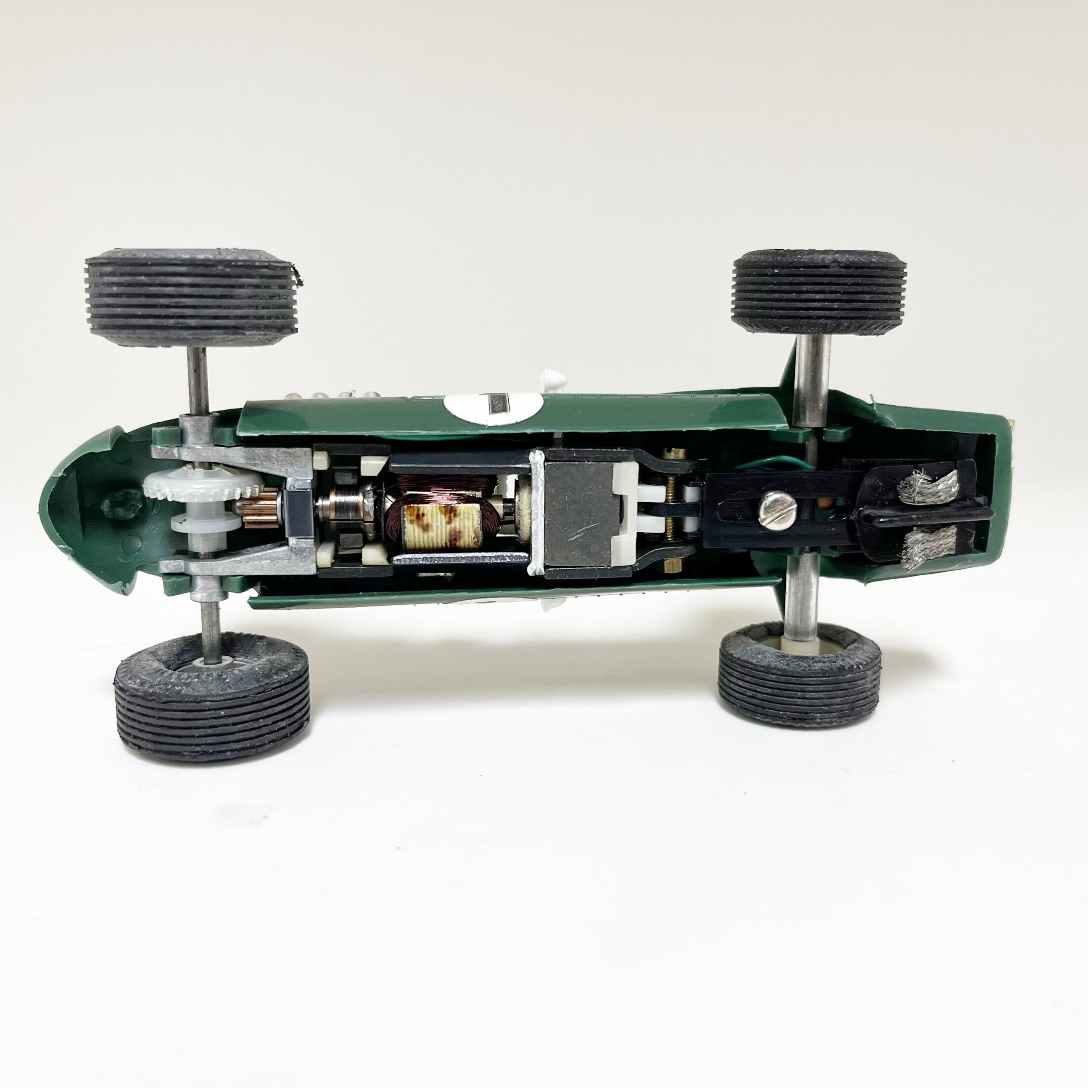 Scalextric Europa Vee Blanc - Slot Car 1:32 - Réf. C5 SCX - Années 60 - Angleterre