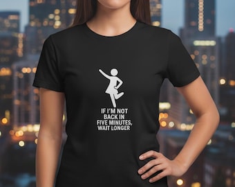 Lustiges lustiges schweres Baumwoll-T-Shirt: Unisex Humor Statement Shirt