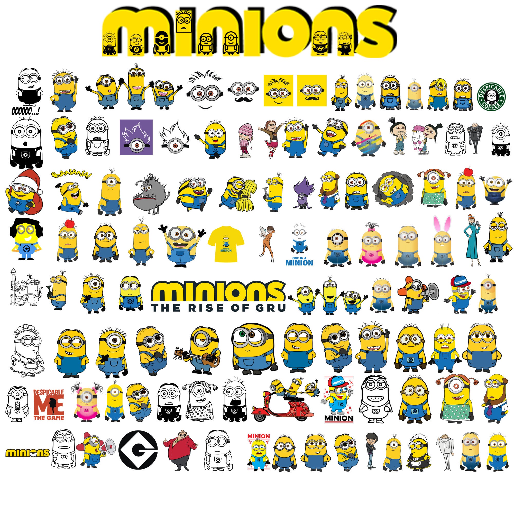 Despicable Me Minions Stickers and Tattoos Party Favors Bundle ~ 75 Minions  Temporary Tattoos and 100 Minions Stickers for Kids (Minions Party Favors)
