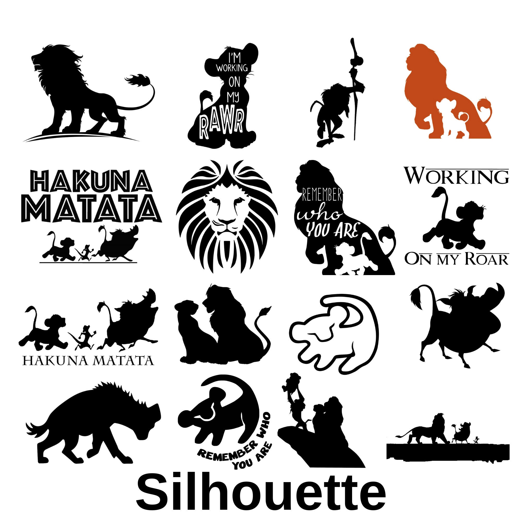 The Lion King Png, Svg, Birthday Cards, Birthday Numbers, Alphabets ...