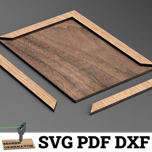 Frames Laser Cut Files SVG, Photo Frame Bundle