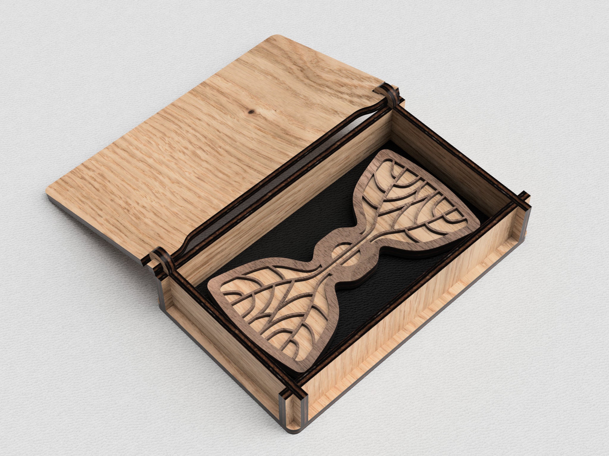 Papillon In Legno Uomo - Handmade In Italy, Per Matrimoni E Cerimonie - Foto 2