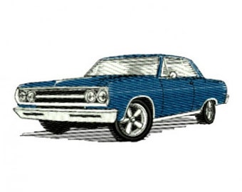 1965 Chevrolet Chevelle Malibu Embroidery Design