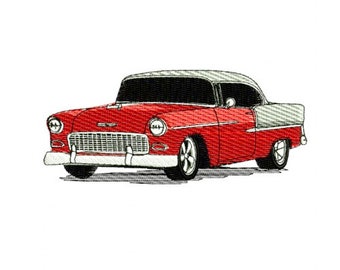1955 Chevrolet Bel Air Embroidery Design