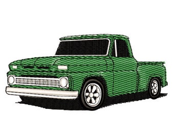 1964 Chevrolet Pickup Embroidery Design