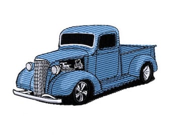 1937 Chevrolet Pickup Truck Embroidery Design