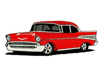 1957 Chevrolet BelAir Embroidery Design