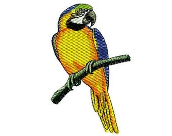 McCaw Bird Embroidery Design