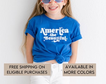 Kinder Vierter Juli Shirt, Amerika Shirt für Kinder, 4. Juli Shirt für Kinder, USA Shirt, Amerika Shirt, Unabhängigkeitstag Shirt für Kinder