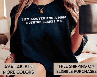 Lawyer Mom Shirt, Gift for Lawyer Mom, Gift for New Mom, New Mom Gift, Attorney Mom Shirt, Attorney Mom Gift, Gift for New Attorney, Law Mom