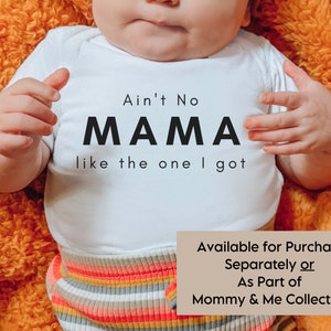 Mommy and me outfits, Mommy and Me shirts, Mother&#39;s Day gift, hip hop baby gift, music baby gift, funny mother&#39;s day gift
