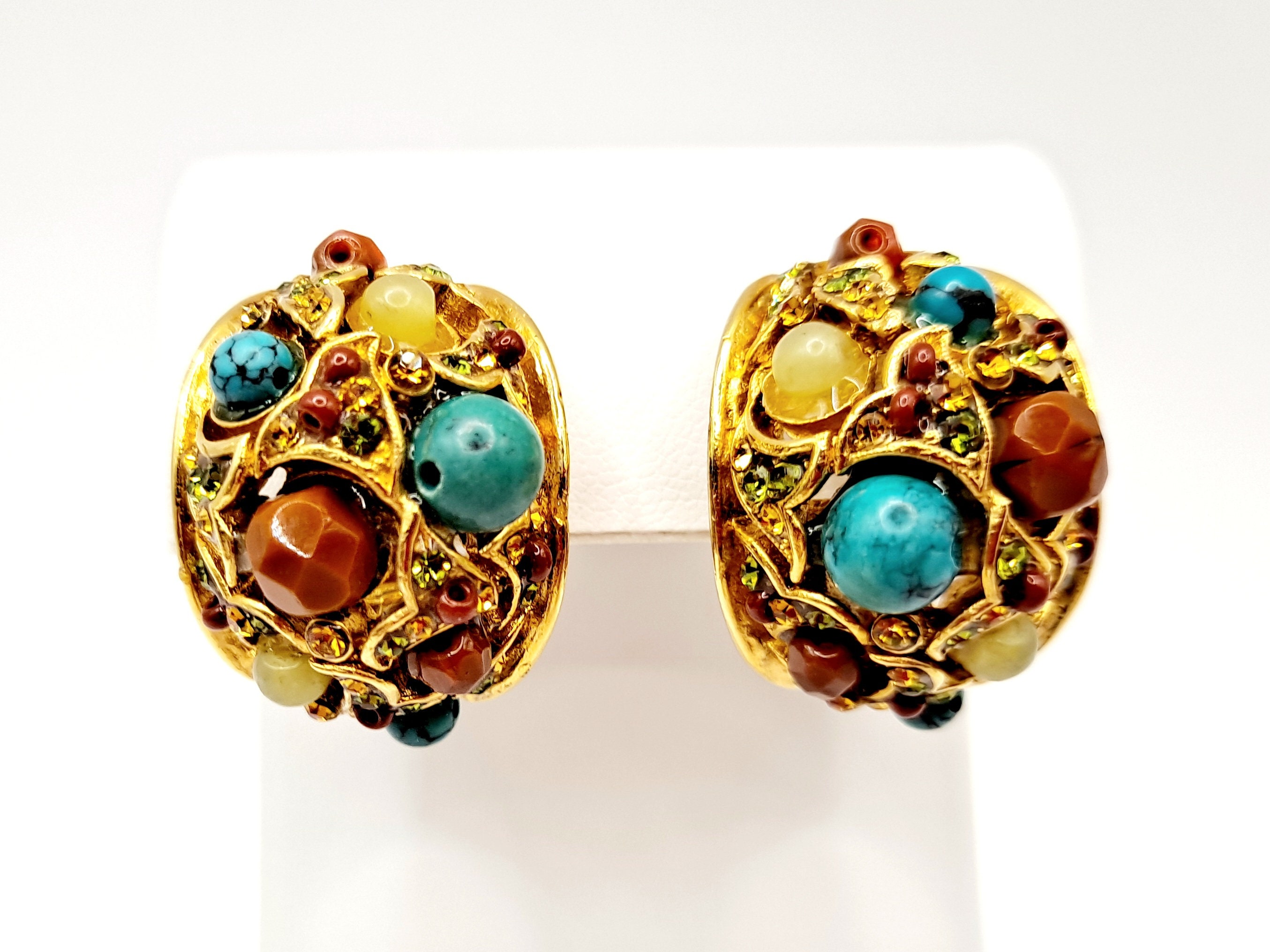 Austrian Clip on Rhinestone earrings (JL) Austrian Clip on Rhinestone earrings (JL)