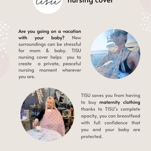 Nursing Cover for Baby Breastfeeding & Pumping Muslin Double Gauze Cotton Breast Feeding Apron Shawl Breathable Wire Storage Pouch Oat image 9