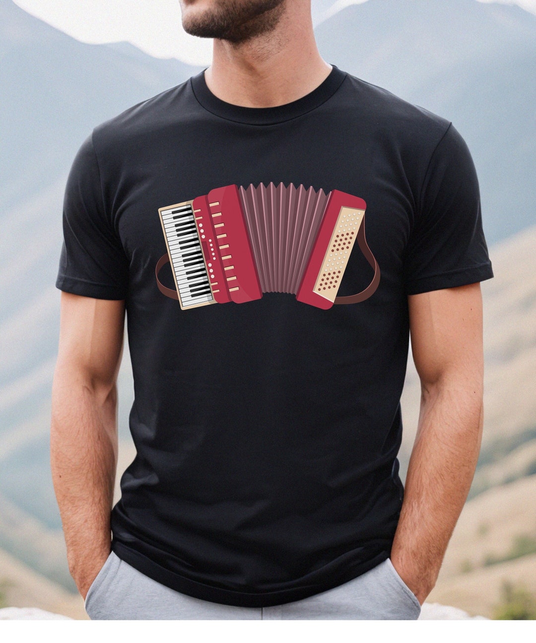 Accordion Shirt, Air Accordion Gift, Air Accordion Tshirt, Musician