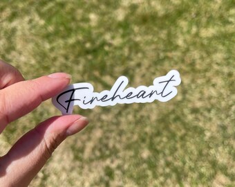 Fireheart Sticker