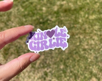 Kindle Girlie Sticker