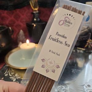 Poseidon Ritual Incense - 10-Inch Incense Sticks