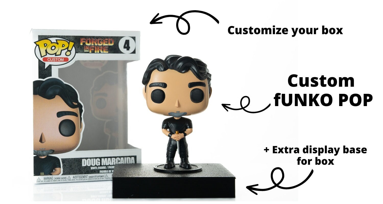 Custom Funko POP High Quality 3D Resin Print Etsy