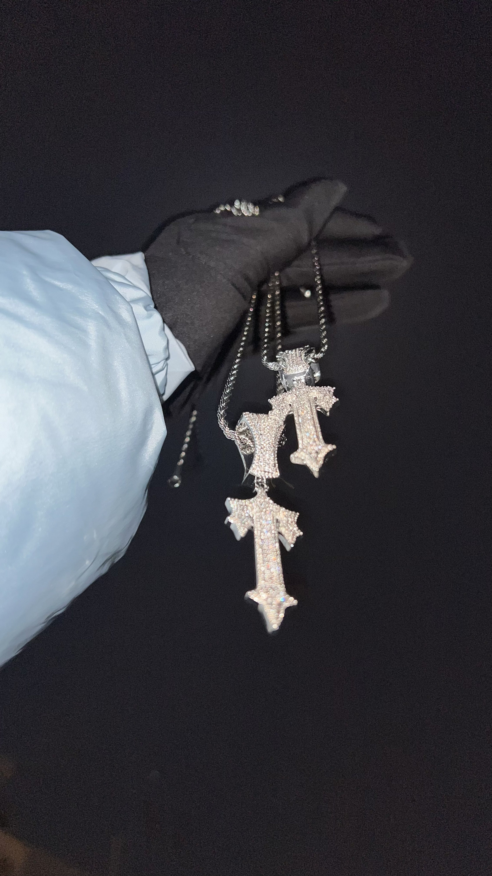 Trapstar Icedout ''T'' Chain Pendant Central Etsy Australia