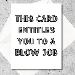 Kinky Card | Dirty Card | Naughty Card | Dirty Birthday Card | Naughty Anniversary Card | Sexy Birthday Card | Boyfriend Birthday Card