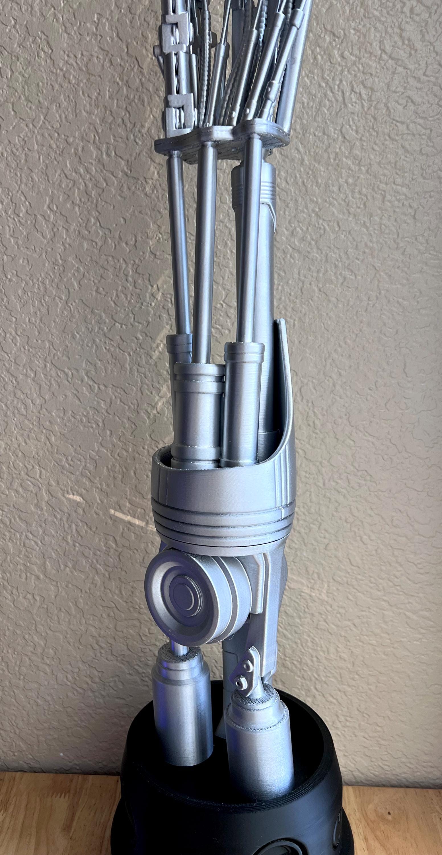 Full Size Terminator Arm 26" With Base T2 Terminator Judgement Day - Etsy