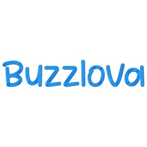 Fuente de bordado a máquina Buzzlova para Brother, PES, software BX Embrillance, Viking y todas las máquinas de bordado, diseños de bordado