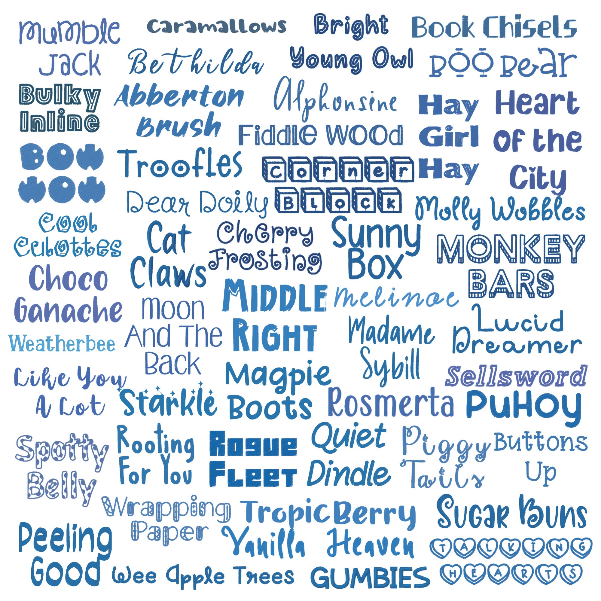 Embroidery Fonts 50 Included Brother PES File BX Embrilliance Viking & More Machines Embroidery Fonts Designs Letters