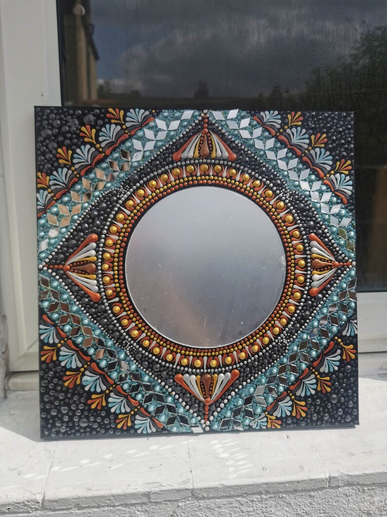 Mandala Painting - Etsy
