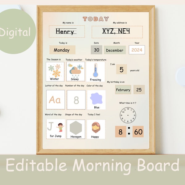 Circle Time Activity Etsy