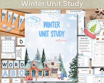Winter unit study for homeschool, Nature studies homeschooling, Charlotte mason curriculum, Preschool winter activities, Preschool center