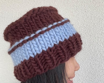 Bucket Knit Beanie (PDF Pattern)