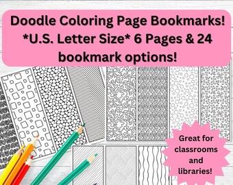 marcadores para colorear imprimibles, páginas para colorear descarga instantánea PDF, páginas para colorear para adultos, páginas para colorear para adultos, páginas para colorear florales