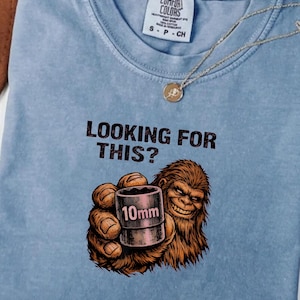 Looking for This Funny Bigfoot 10mm Socket Mechanic Design Car Guy Humor PNG SVG Digital Download