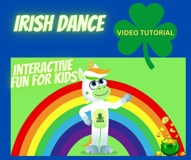 Irish Dance Interactive Video Tutorial for Kids the Basics of Irish Dance and Fun Facts About