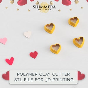 heart clay cutter 3D Models to Print - yeggi