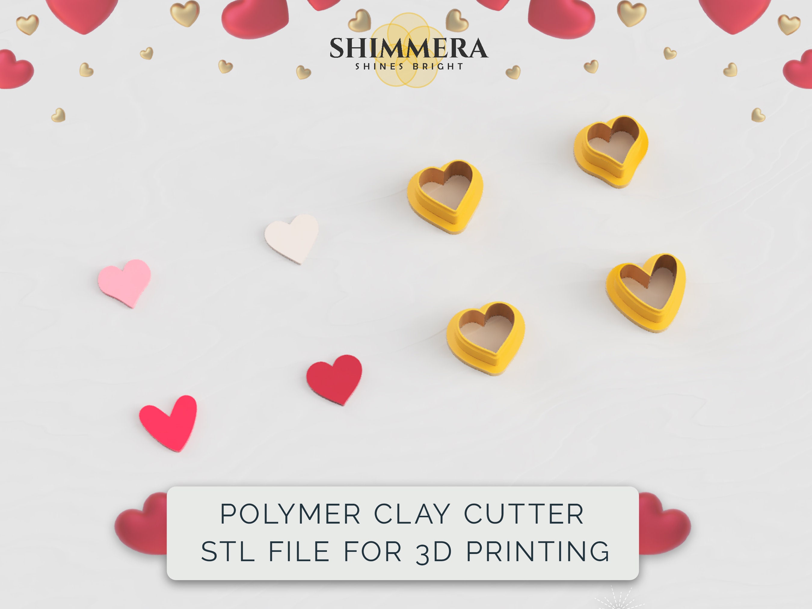 Heart Cutter No. 4 Clay Cutter – Lulu Cutters