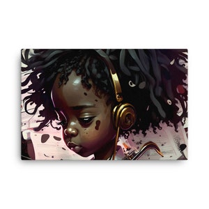 anime Canvas ,anime artwork,wallart,anime girl painting