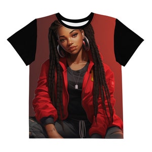 Girl boss Youth crew neck t-shirt
