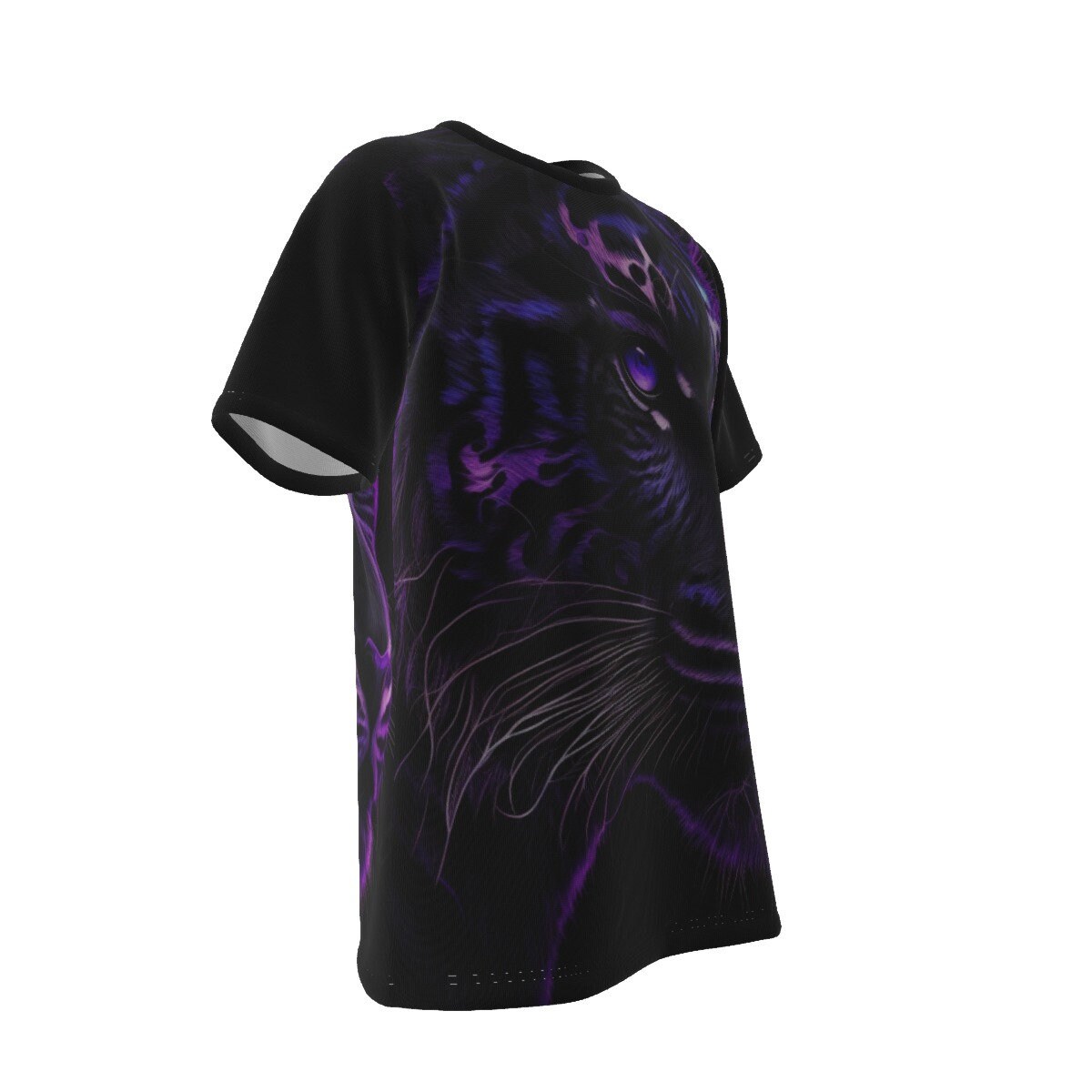 Tiger Purple Men's O-neck T-shirt Divine Eternal Legacy Men's T