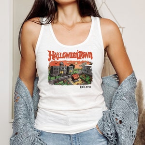 Halloweentown Est. 1998, Happy Halloween, Halloween Party Tank Top, Halloweentown Fall, Halloween Costume, Halloween Tank Top, Cute Tank Top